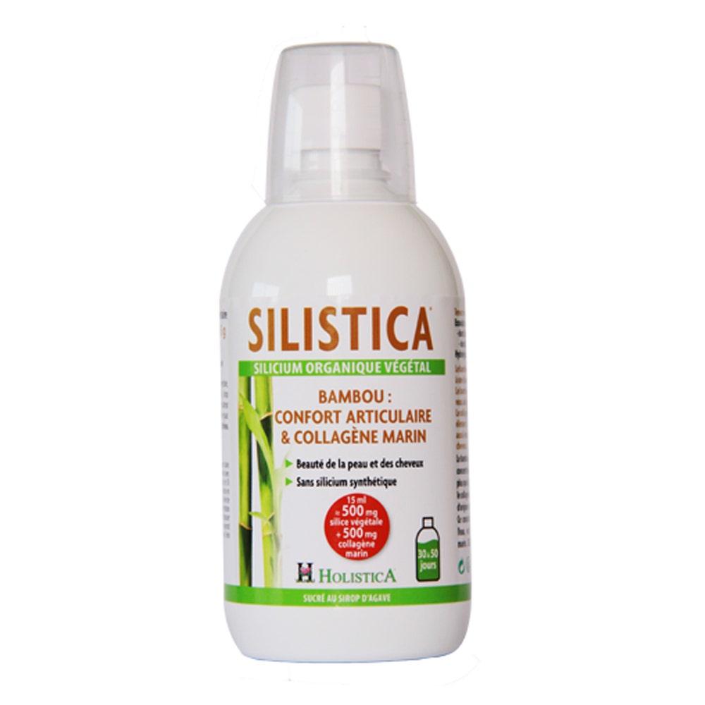 Holistica Silistic silicio de bambú y colágeno marino 500 ml