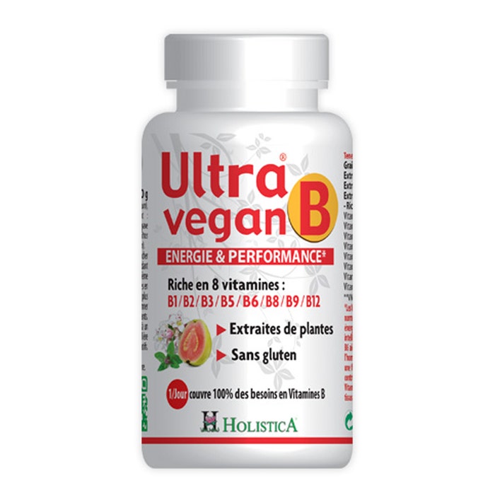 Ultra Vegan B 30 comprimidos Holistica