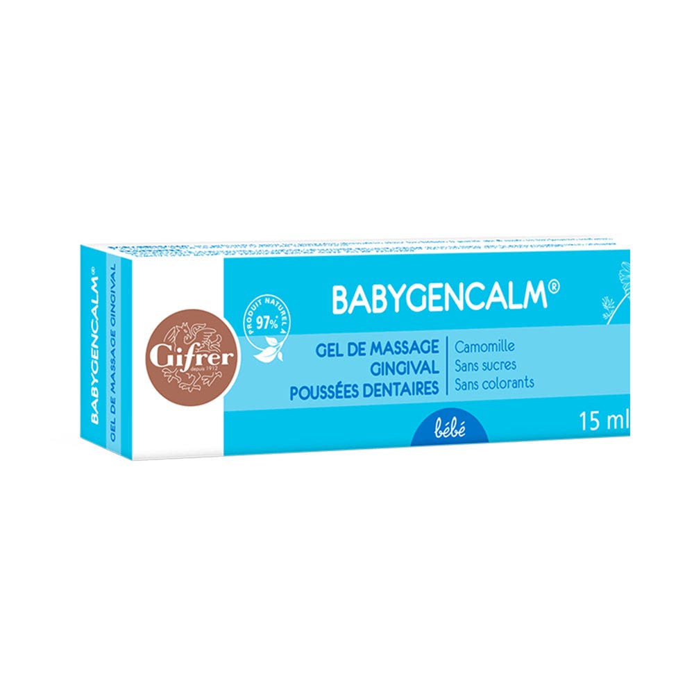 Gifrer Babygencalm Gel de Masaje Gingival 15 ml