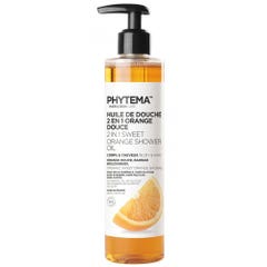 Phytema Aceite de Ducha 2 en 1 Naranja Dulce Cuerpo y cabello 250 ml
