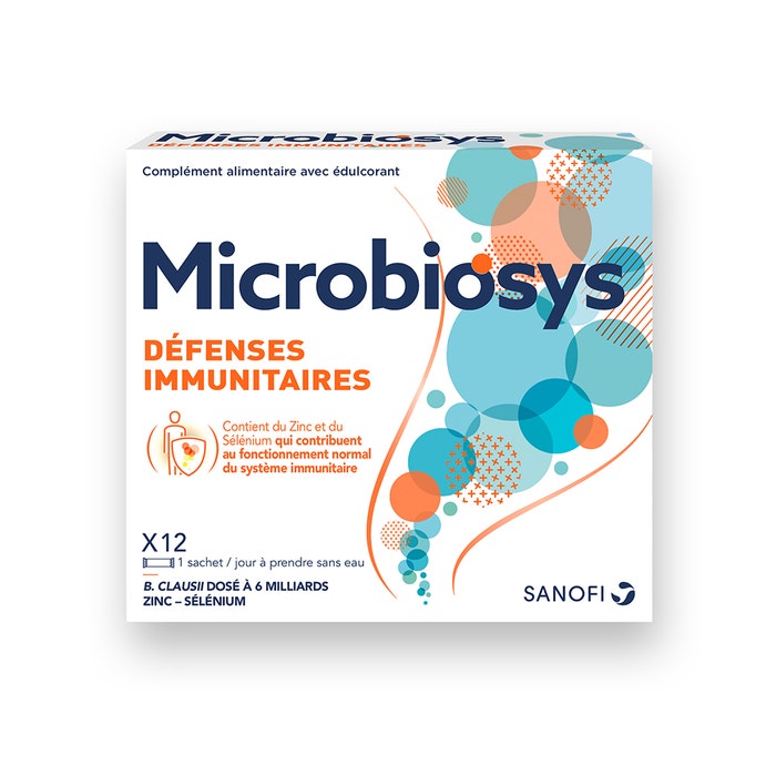 Microbiosys Defensas 12 sobres Sanofi