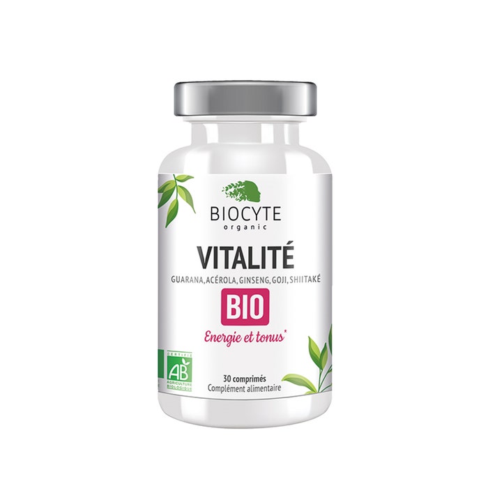 Biocyte Vitalidad ecológica 30 comprimidos