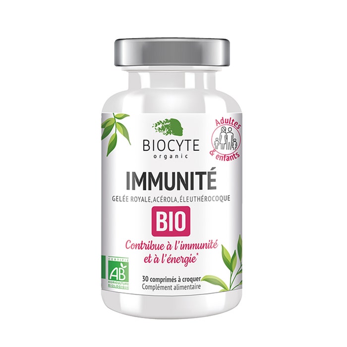 Biocyte Immunea orgánica 30 comprimidos