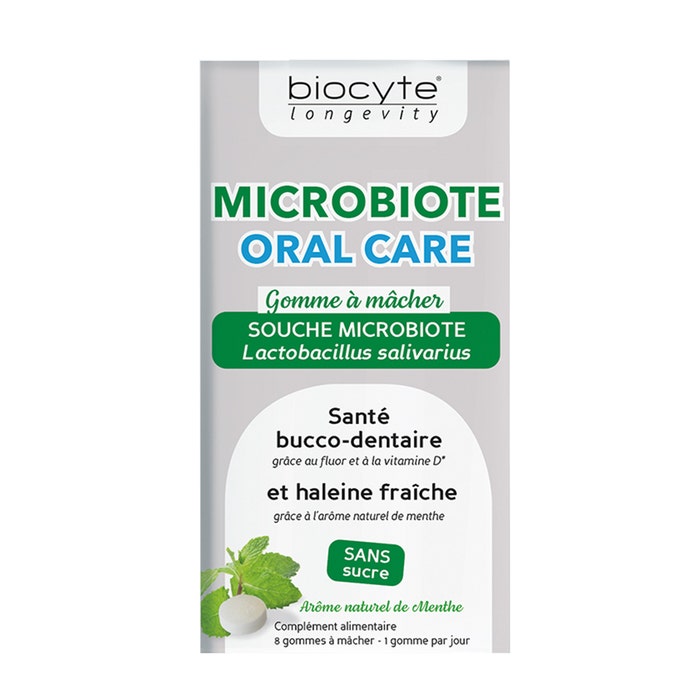 Biocyte Microbiote Oral Care 8 gomas de borrar