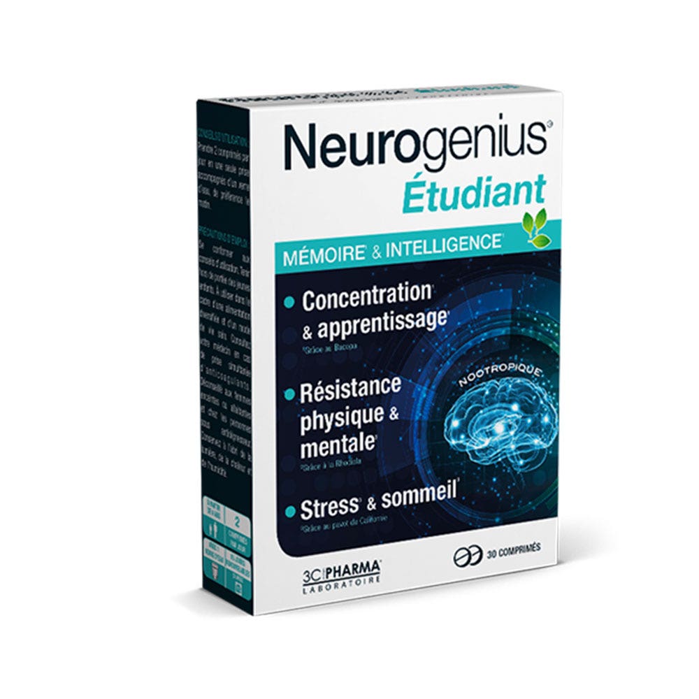 3C Pharma Neurogenius Estudiante 30 comprimidos