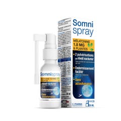 3C Pharma SOMNISPRAY Melatonina 1,8 mg y D. Plantes 20 ml
