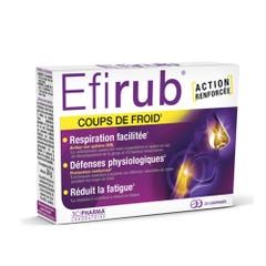 3C Pharma Efirub EFIRUB Olas de frío 30 comprimidos