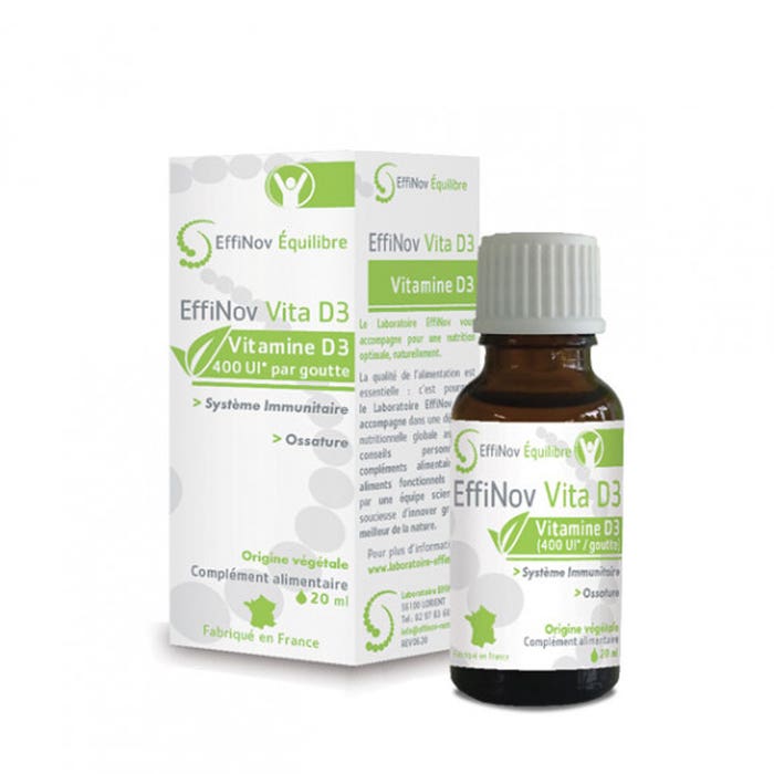 Vitis D3 20 ml Immunea Effinov Nutrition