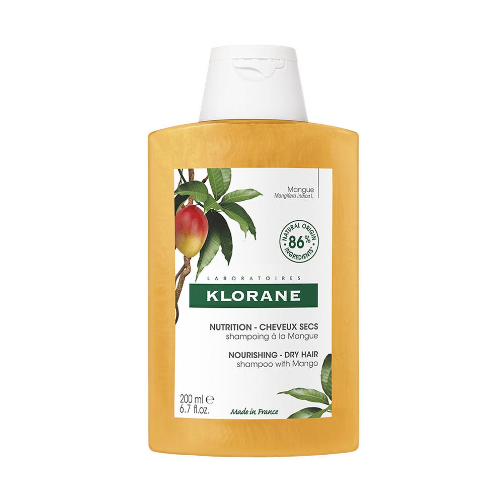 Klorane Mango Champú nutritivo cabello seco 200 ml