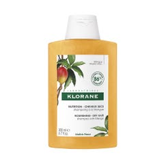 Klorane Mango Champu Nutritivo Con Manteca De Mango Cheveux secs 200 ml