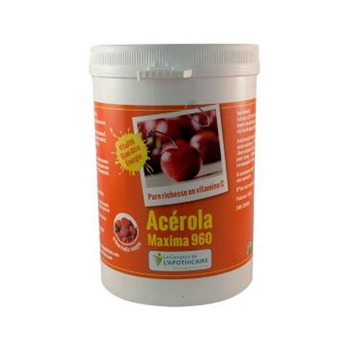 Acerola Máxima 960 200 comprimidos Tono y vitalidad Herbier de gascogne