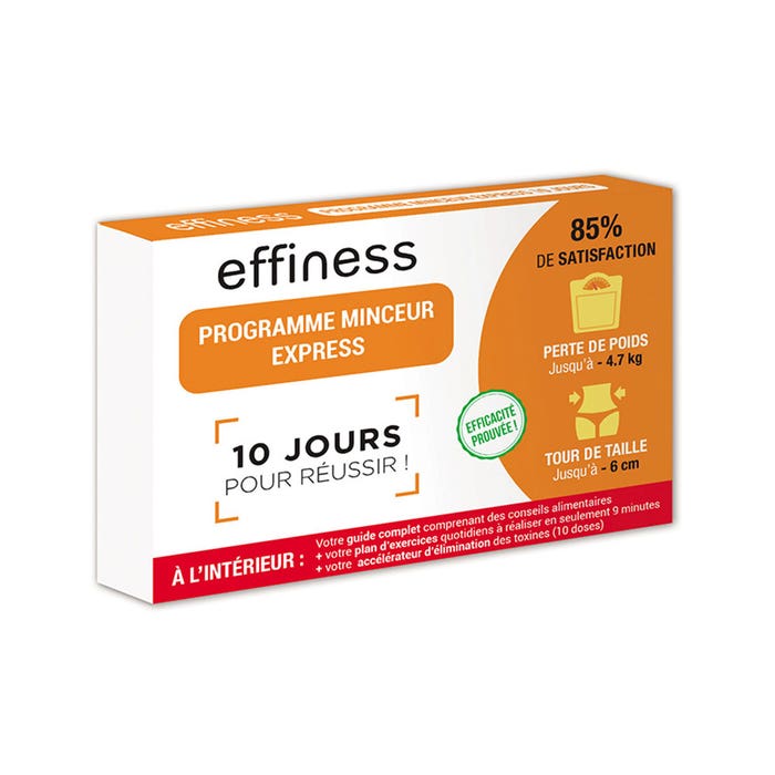 Programa de adelgazamiento Effiness Express Nutri Expert