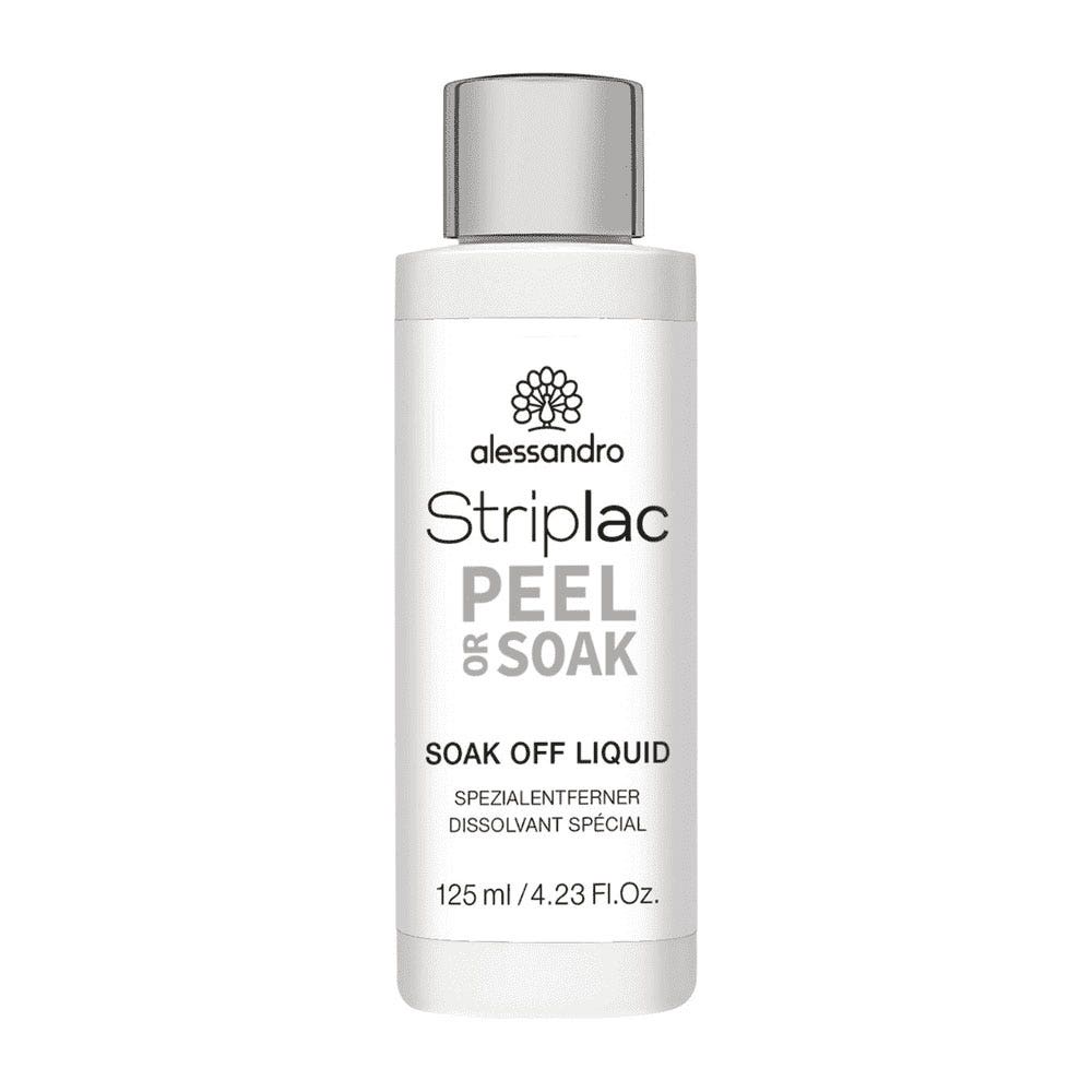 Alessandro Striplac Removedor Líquido Soak Off Peel O Remojo 125 ml