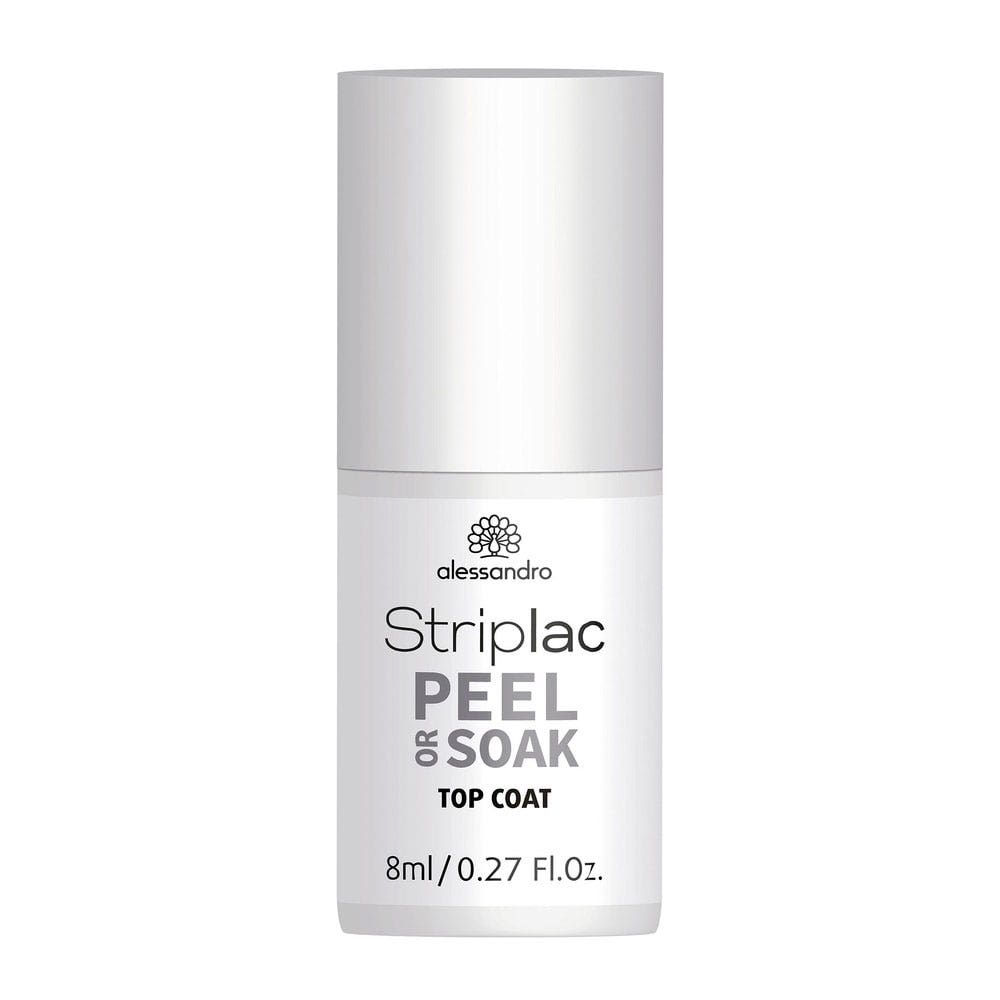 Alessandro Striplac Esmalte de uñas Top Coat Peel Or Soak semipermanente 8 ml