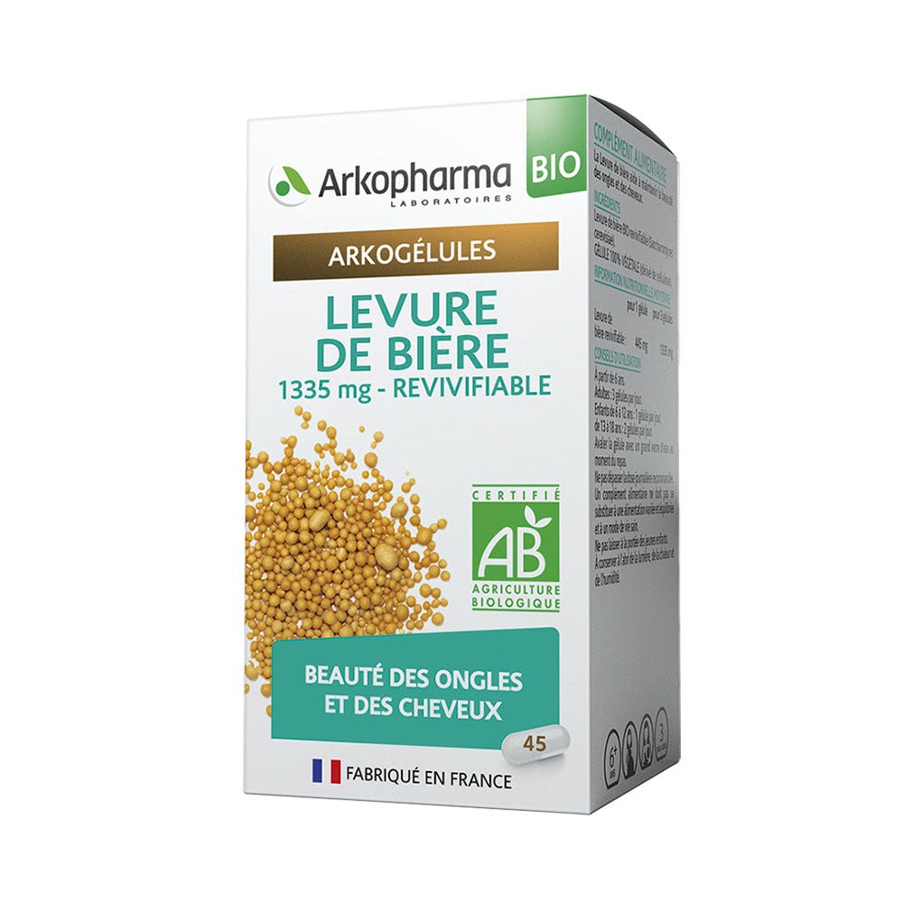 Arkopharma Arkocápsulas Arkocapsulas Levadura De Cerveza 45 Capsulas