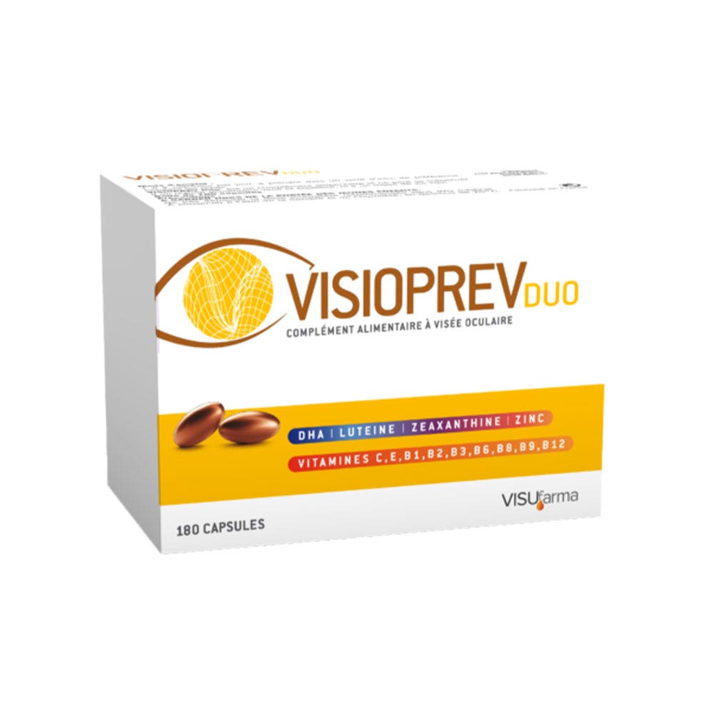 Visufarma Dúo Visioprev 180 cápsulas