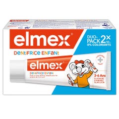 Elmex Pasta dentífrica infantil 3-6 años 2x50ml