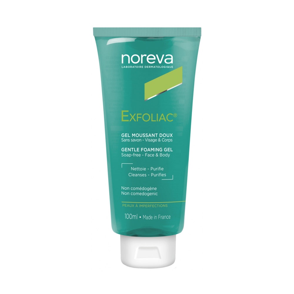 Noreva Exfoliac Gel espumoso suave 100 ml