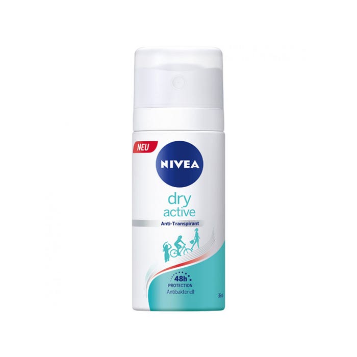 Desodorante spray dry active 35ml Femme Nivea