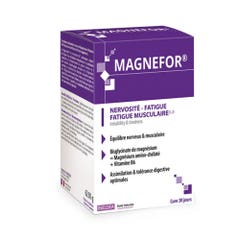 Ineldea Santé Naturelle Magnefor Nerviosismo y fatiga muscular 90 Gélulas