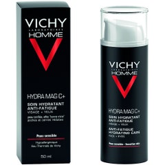 Vichy Hombre Crema hidratante antifatiga Hydramag pieles sensibles 50ml