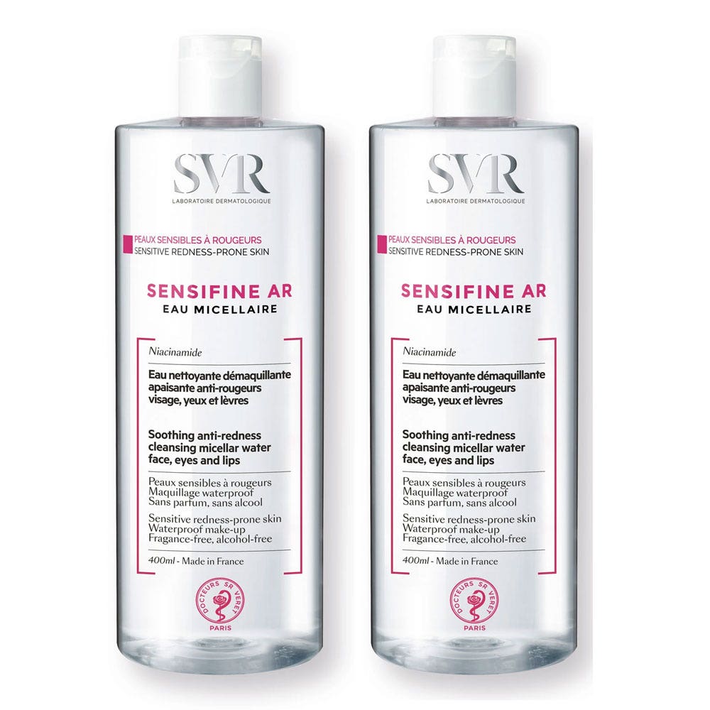 Svr Sensifine Ar Agua Micelar Ar 2x400ml