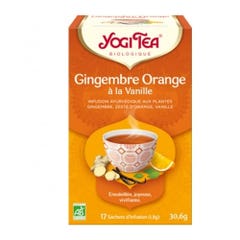 Yogi Tea Jengibre naranja 17 sobres