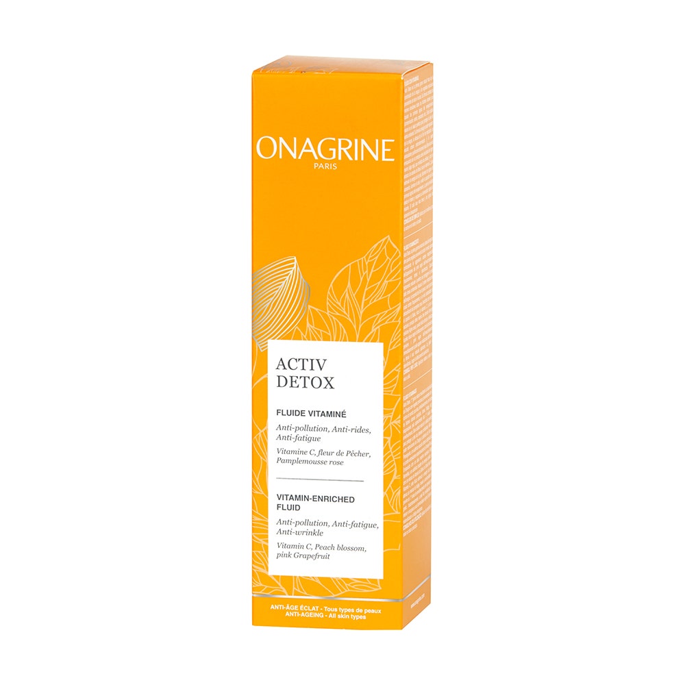 Onagrine Activ Detox Fluido Antiedad Con Vitaminas 40 ml