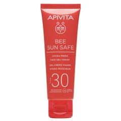 Apivita Bee Sun Safe Gel-crema facial hidratante refrescante SPF30 50ml