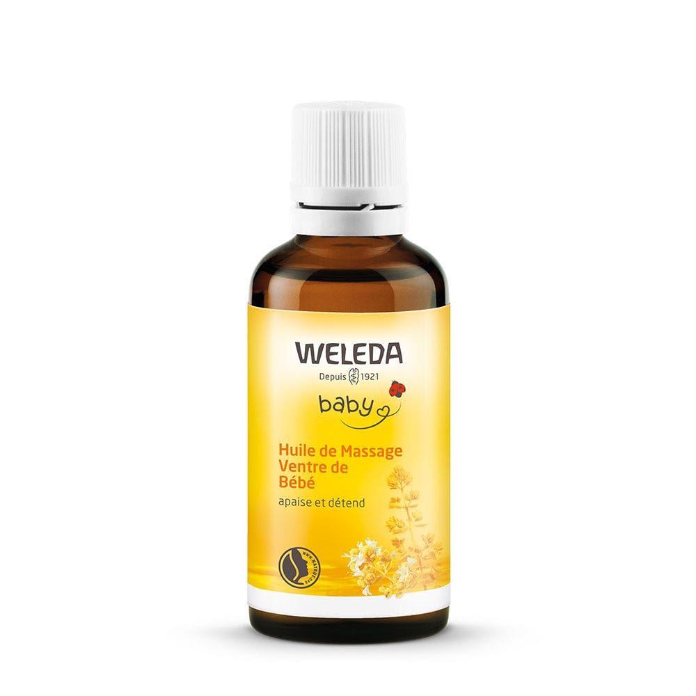 Weleda Aceite De Masaje Vientre Del Bebe Piel Delicada Bebe 50ml