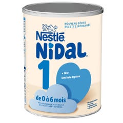 Nestlé Nidal Nidal 1 Desde El Nacimiento Leche En Polvo 0-6 mois 800g