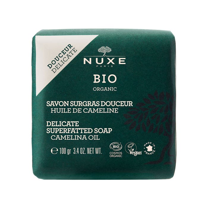 Jabón nutritivo suave limpiador bio 100G Bio Nuxe