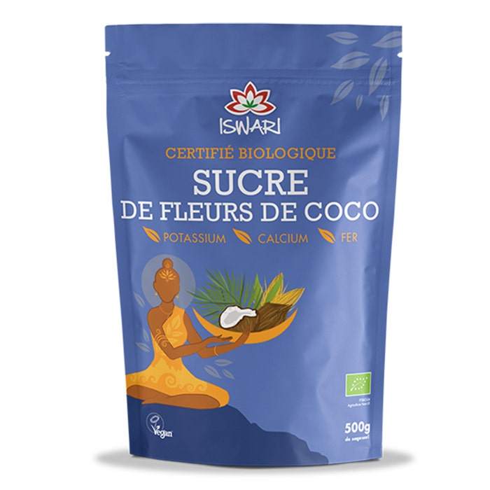 Azúcar de coco ecológico 500g Super Aliment Pur Iswari