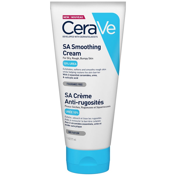 Cerave Body SA Crema Antirrugosidades 10% Urea y Ácido Salicílico pieles secas 177ml