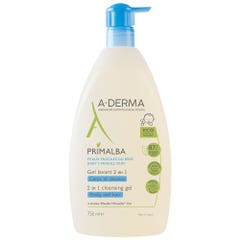 A-Derma Primalba Gel limpiador 2 en 1 diseño ecológico 750ml
