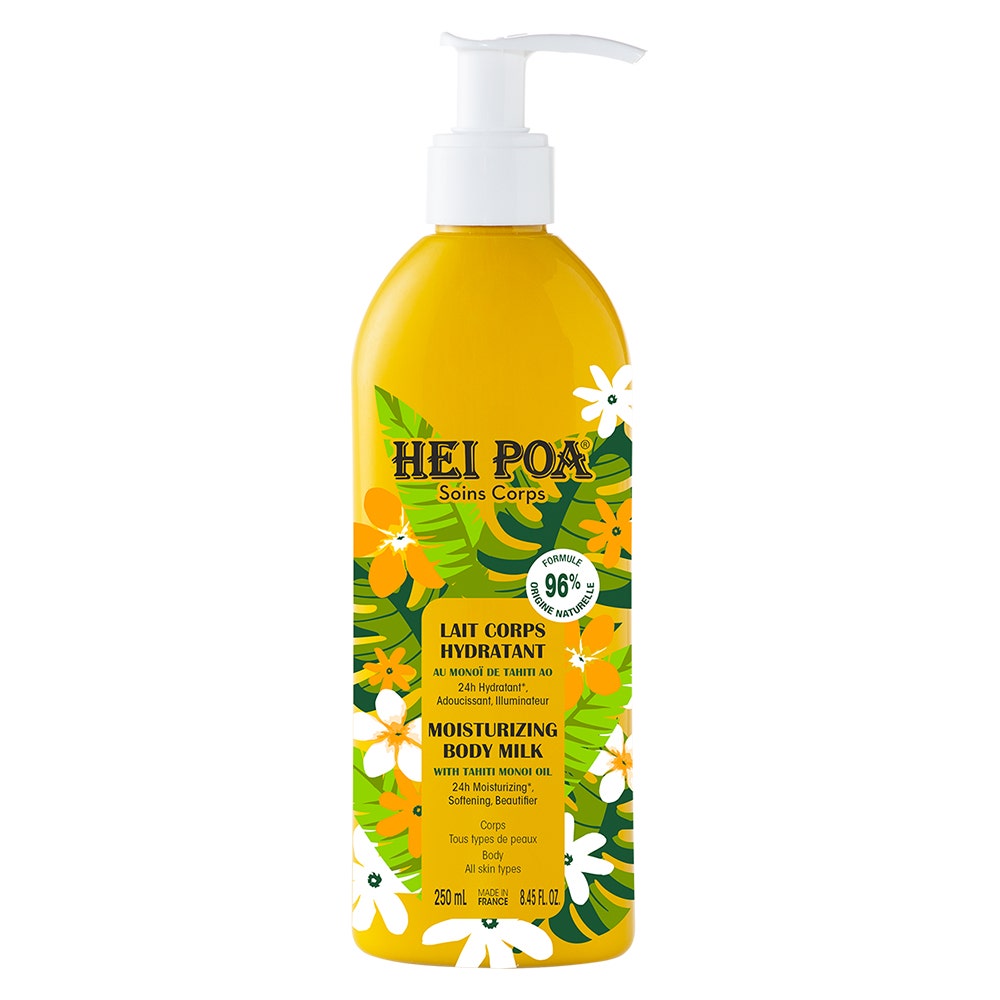 Hei Poa cuidado corporal Loción Hidratante AO Monoï de Tahití 250 ml