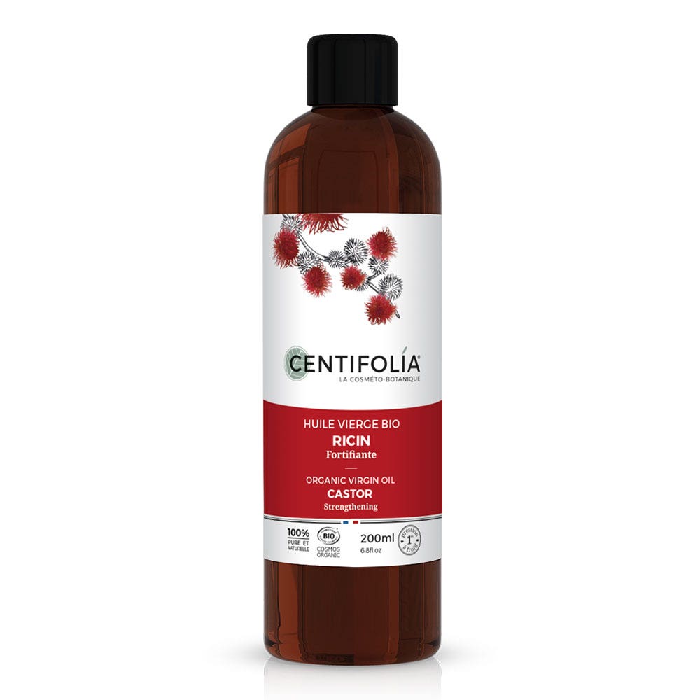 Centifolia Aceites vegetales Aceite de Ricino Virgen Ecológico 200 ml