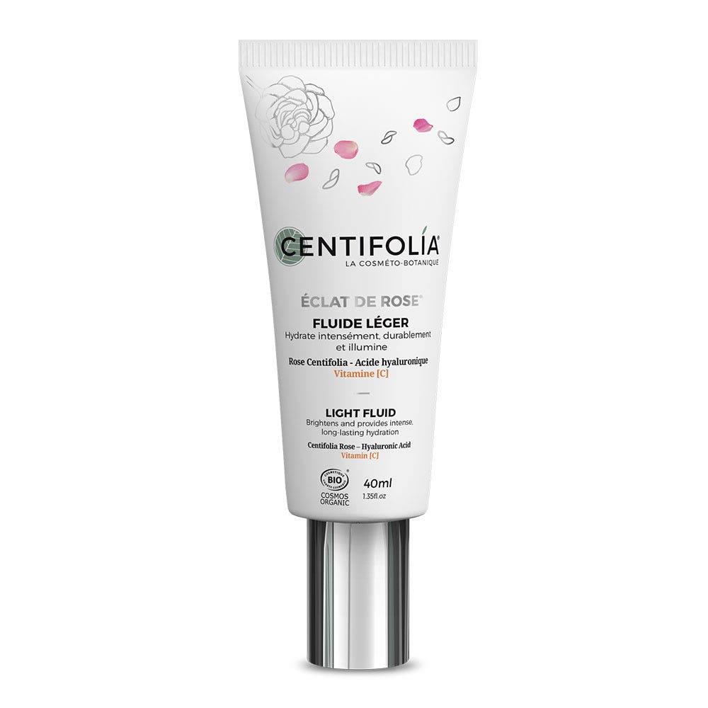 Centifolia Eclat de Rose® Fluido hidratante Bio 40 ml