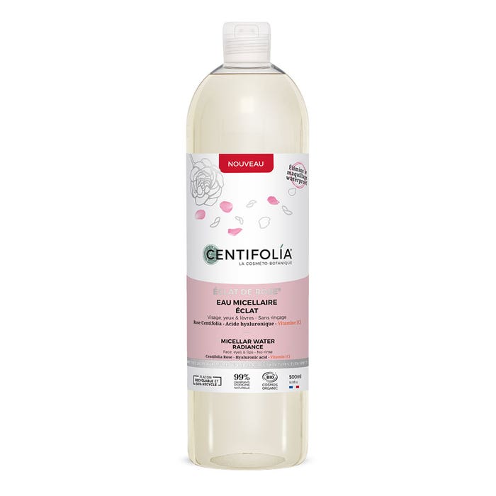 Agua micelar radiante 500 ml Eclat de Rose® Centifolia