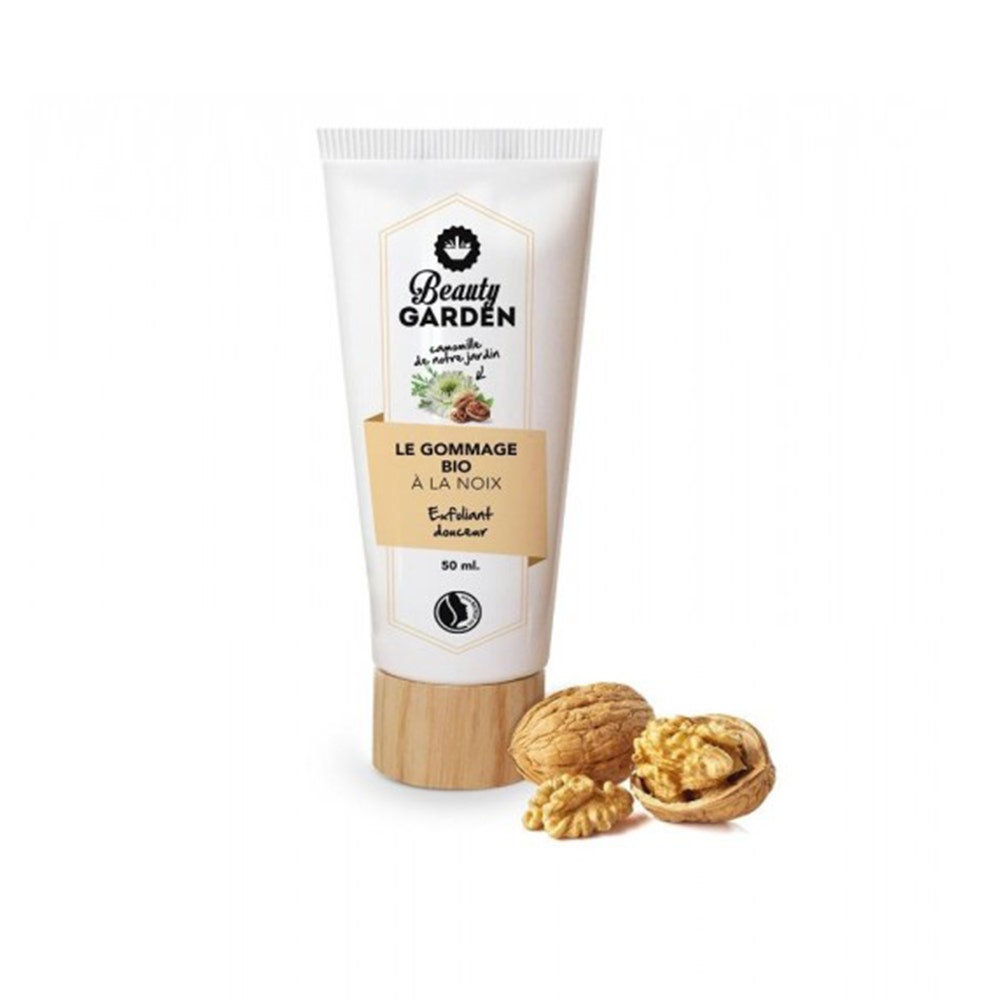 Beauty Garden Exfoliante de nueces Bio - Suavidad - Tubo 50 ml