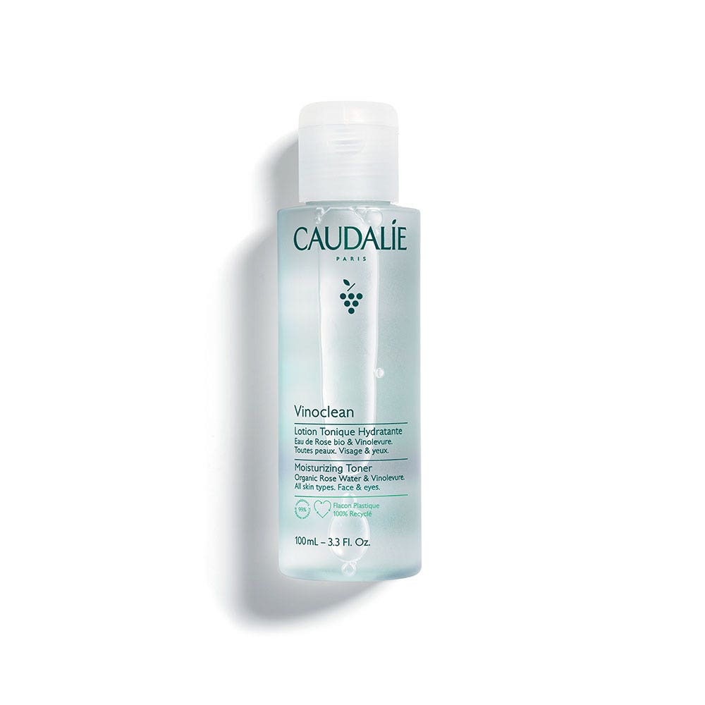 Caudalie Vinoclean Loción tónica hidratante para rostro y ojos 100 ml