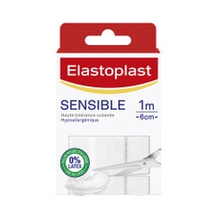 Elastoplast Pansements Bandas Sensitive para cortar sensible 1mx6cm
