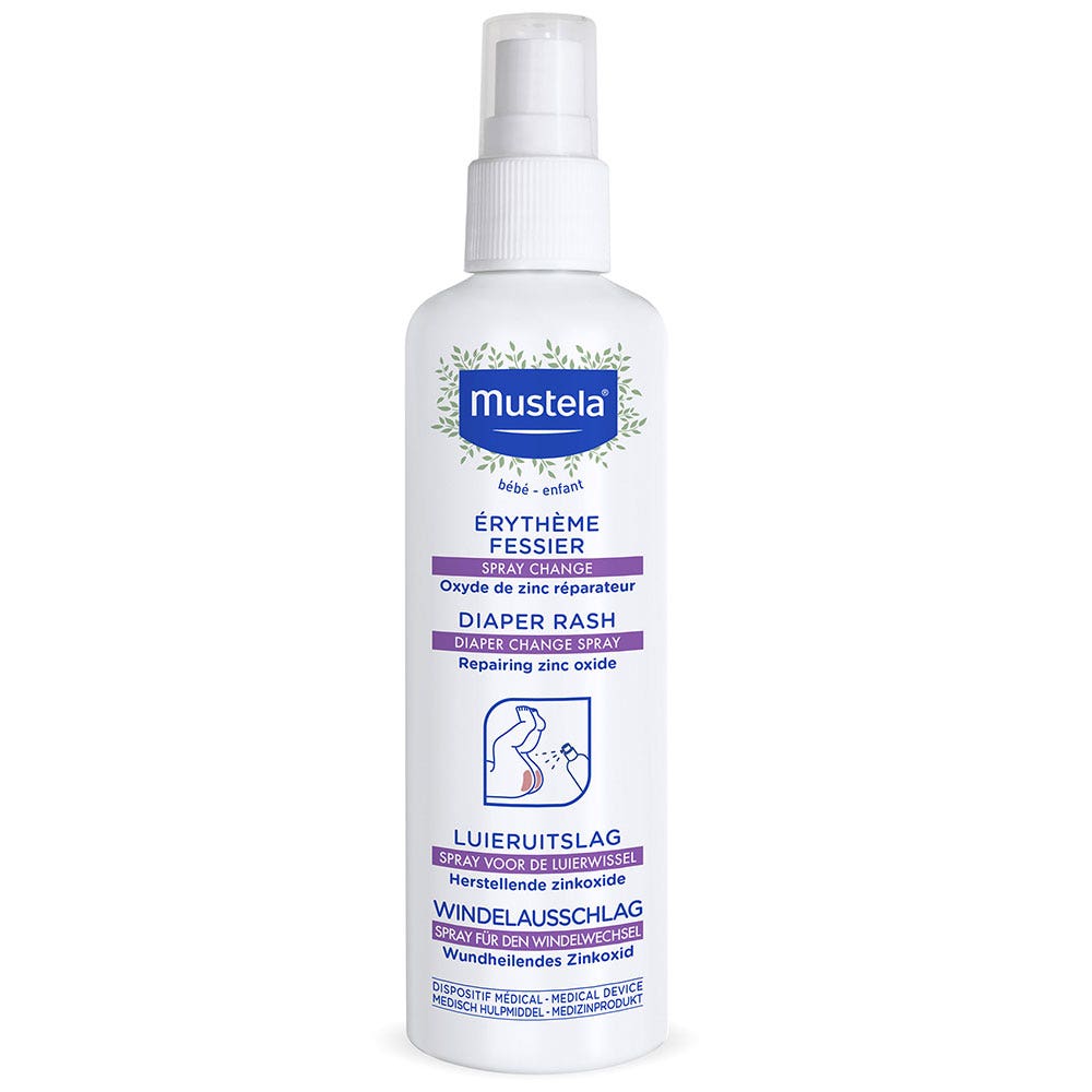 Mustela Spray para el cambio de pañales 75 ml