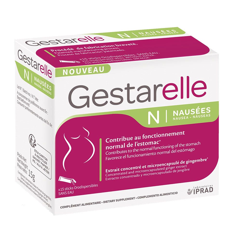 Iprad Gestarelle N Nausea x15 palos
