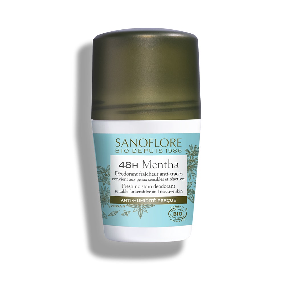 Sanoflore Desodorantes Desodorante 48h Bio Mentha mujeres y hombres 50 ml