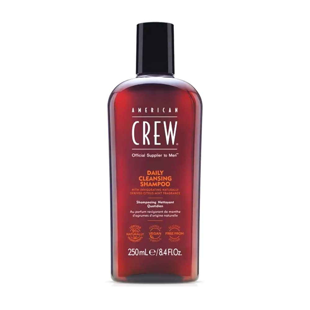 American Crew Cuerpo y cabello Champú Limpiador Diario 250 ml