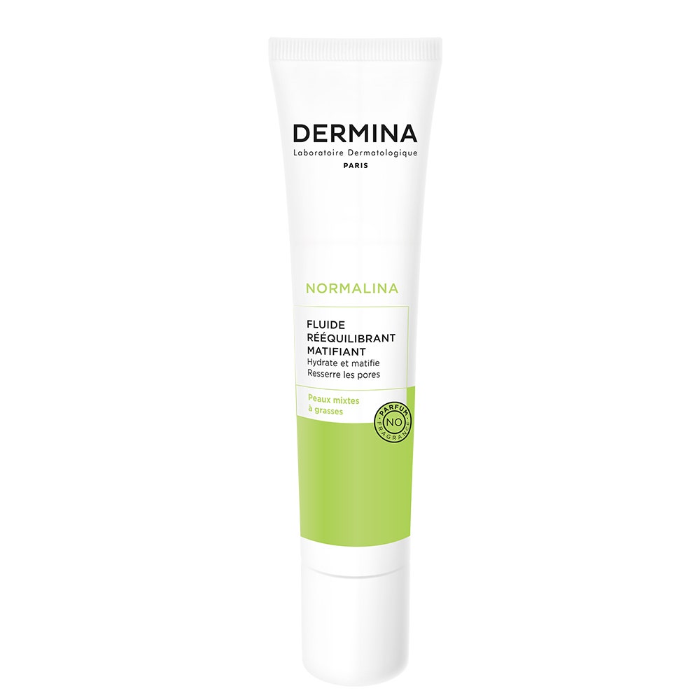 Dermina Normalina Fluido Reequilibrante Matificante Pieles Mixtas A Grasas 40ml