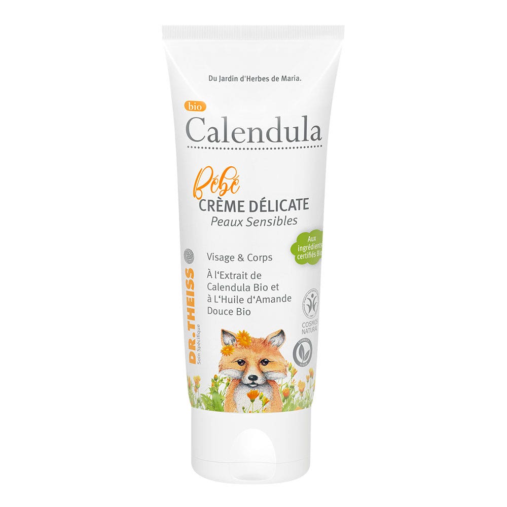 Dr. Theiss Naturwaren Bio Calendula Bébé & Maternité Crema delicada para Piel sensible 75 ml
