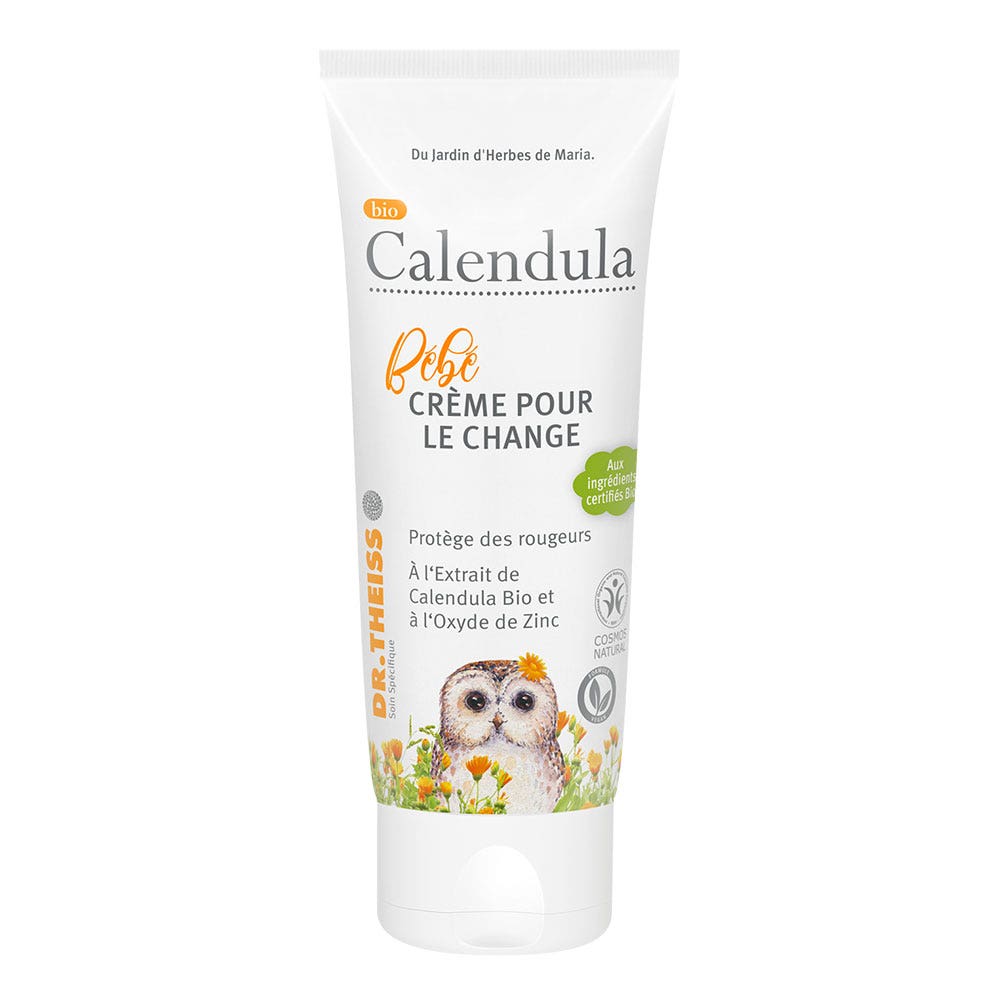 Dr. Theiss Naturwaren Bio Calendula Bébé & Maternité Crema para el cambio de pañales 75 ml