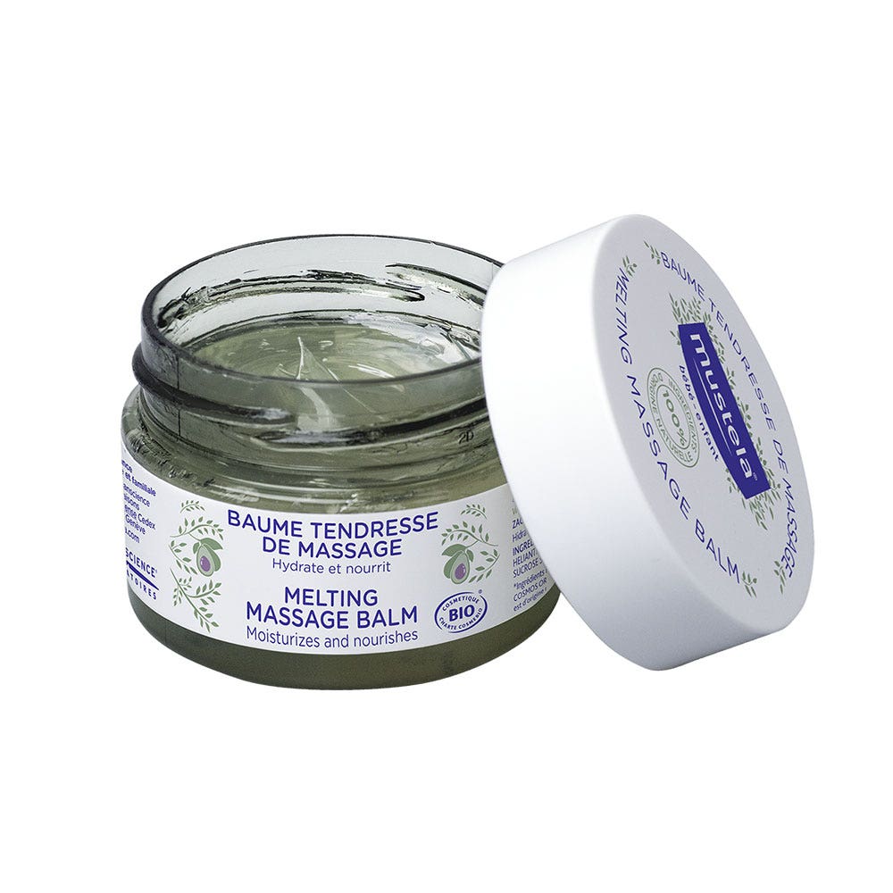 Mustela Bálsamo de masaje tierno con certificado ecológico 90g